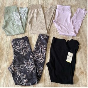 Women's Leggings bundle size small, printed leggings, activewear women's pants